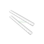 Ruler, Plastic, 12inches or 30 cm